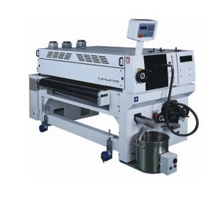 Roller coating machine