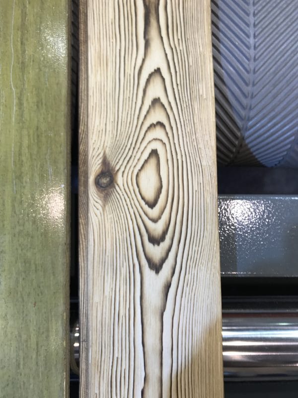 wire brush sanding