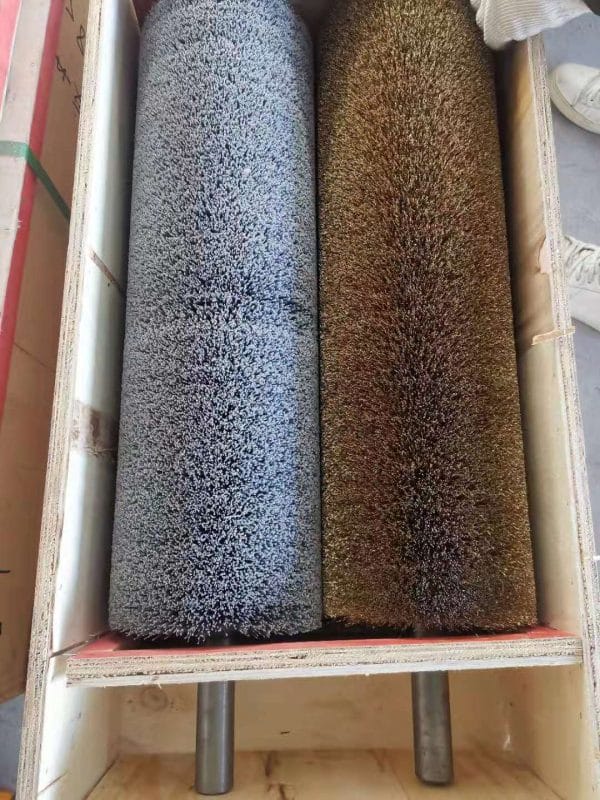 wire brush sanding